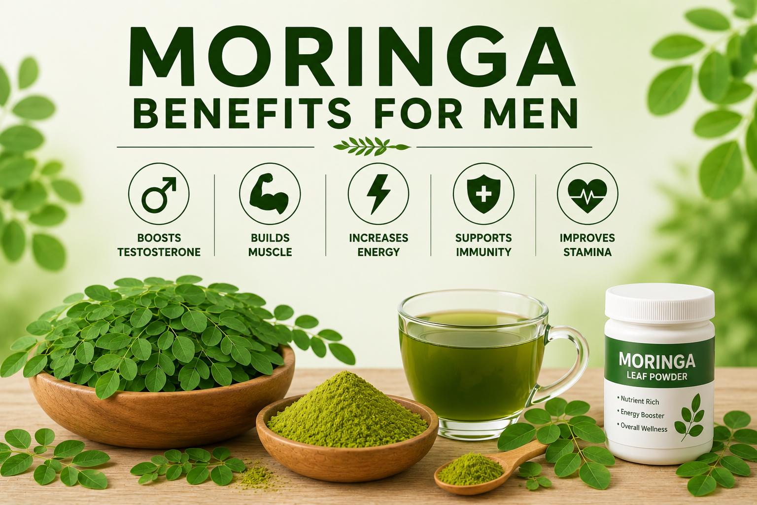Moringa Benefits for Men