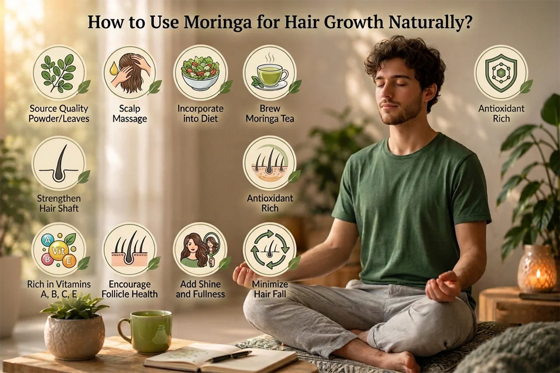 How to Use Moringa for Hair Growth Naturally?