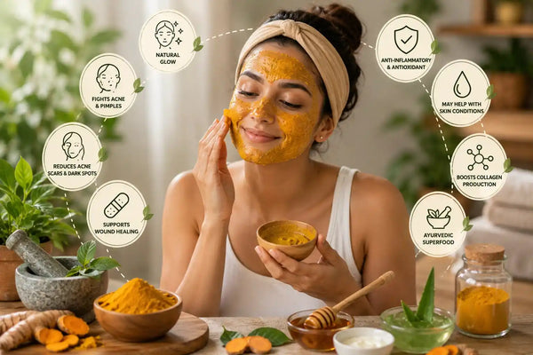 Is Turmeric Good for Face? Benefits & How to Use?